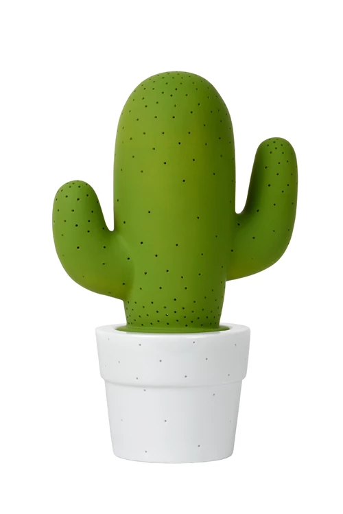 Lucide CACTUS - Tafellamp - 1xE14 - Groen - uitgezet